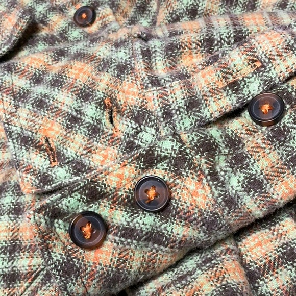 BDG Urban Outfitters Joey Oversized Plaid Button Down Shirt - Picture 8 of 11